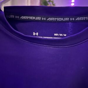 Under Armour Purple Compression Top - MD